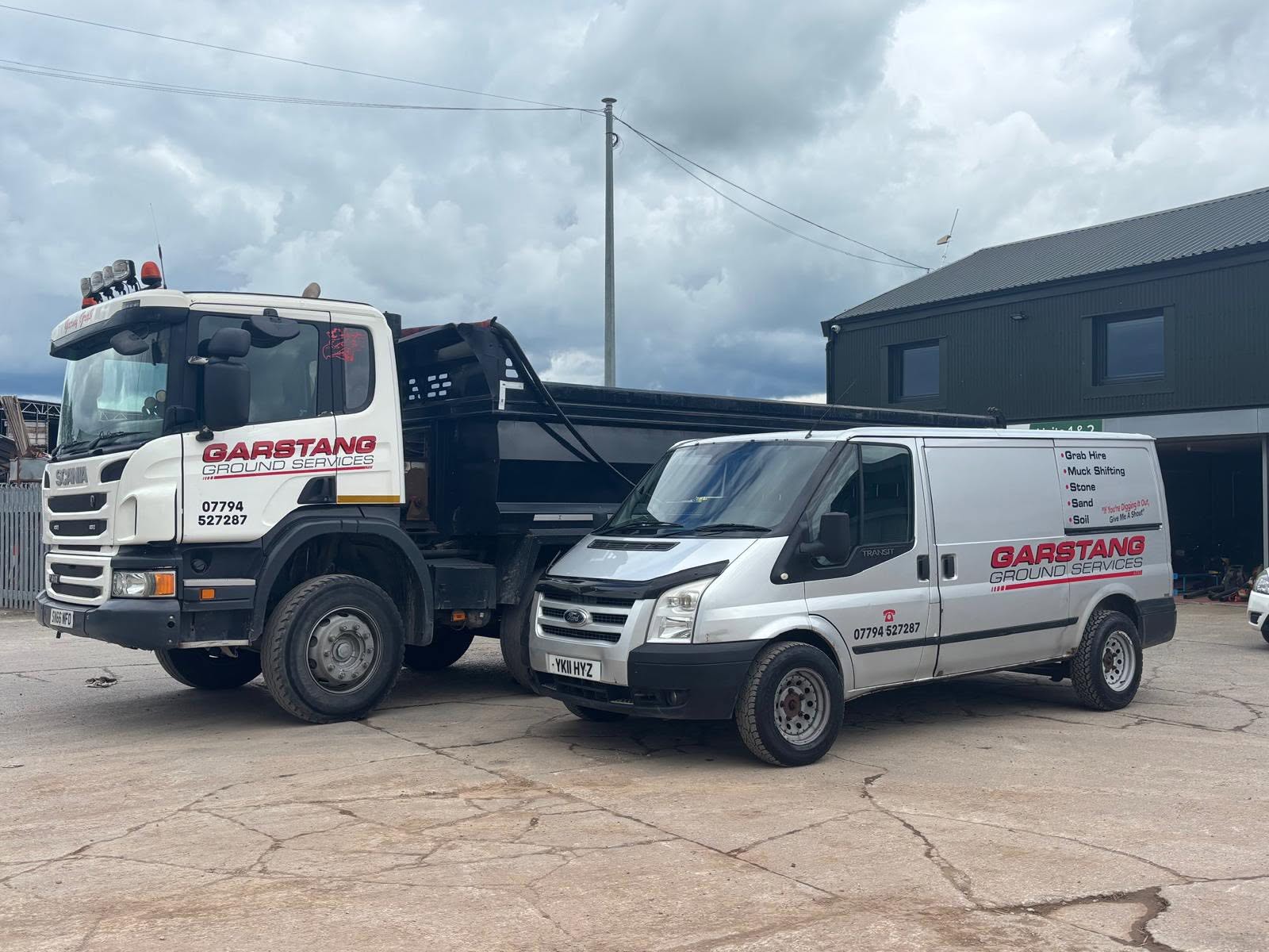 Garstang Ground Services fleet