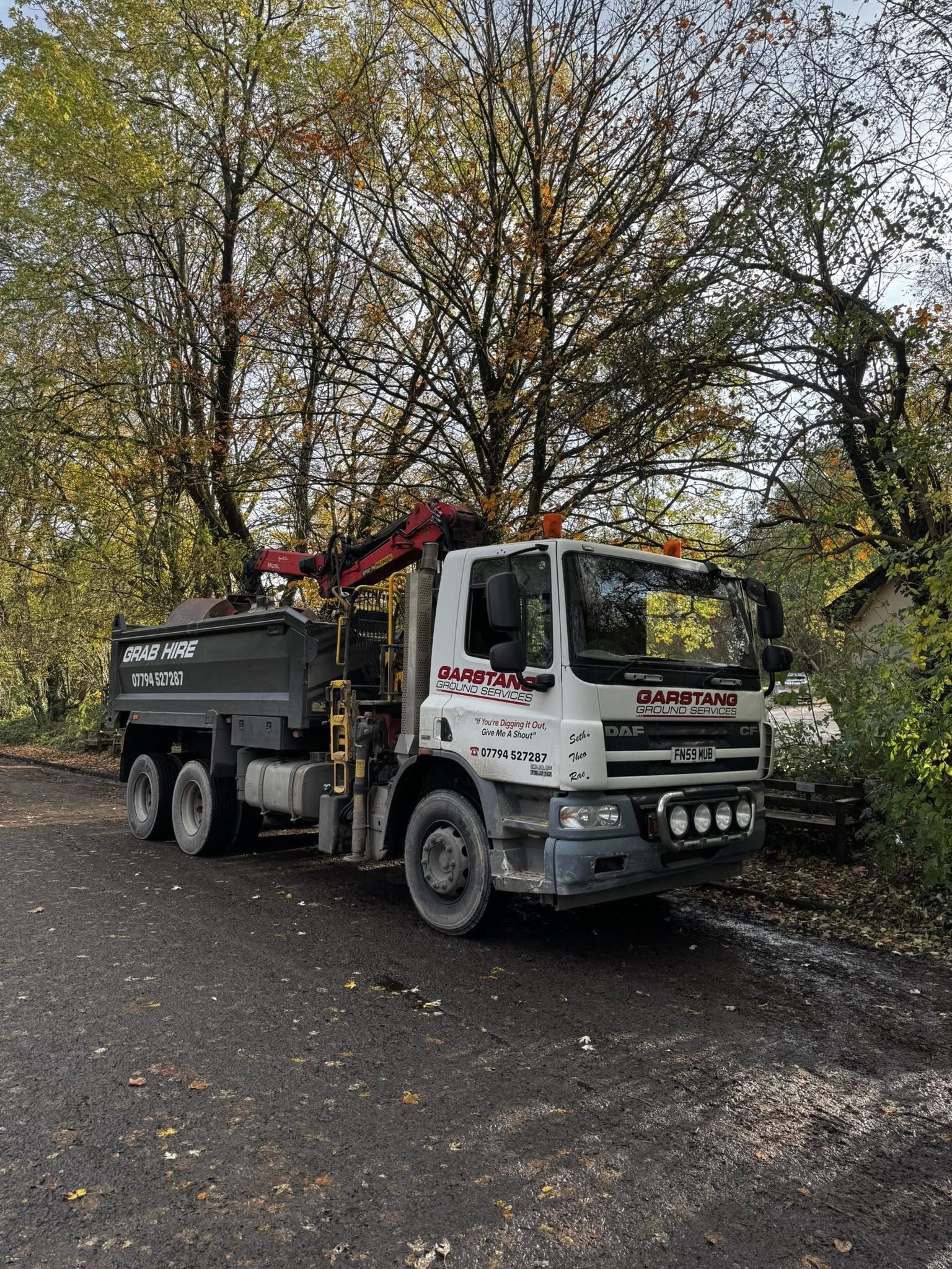 Garstang Grounds Services Grab Hire Services